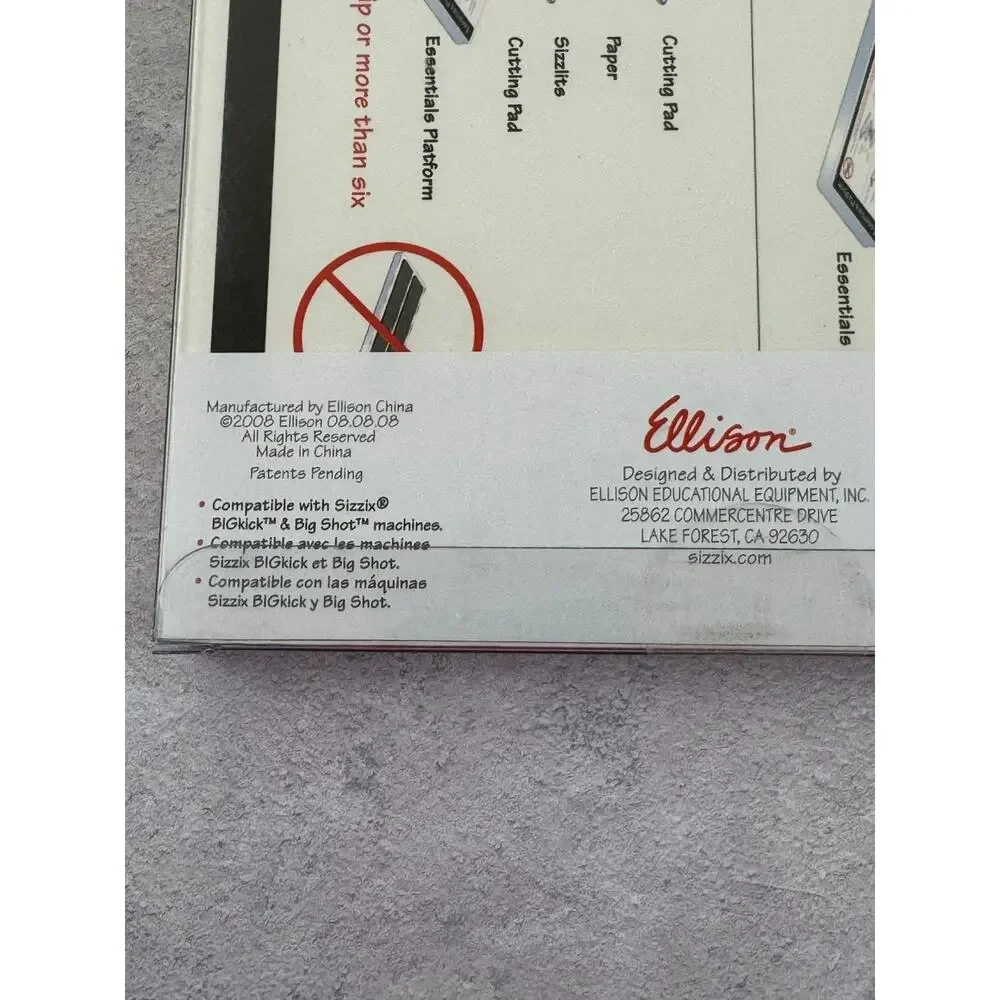 Sizzix essentials platform
